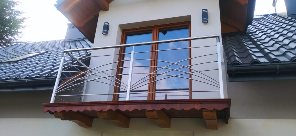 balustrady ze stali nierdzewnej nowoczesne